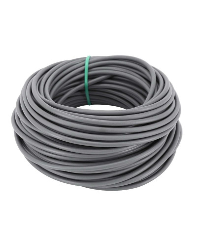 Gaine grise 5 mm Velox fil plat vendue au mètre pour Peugeot 103 MBK 51 Motobécane