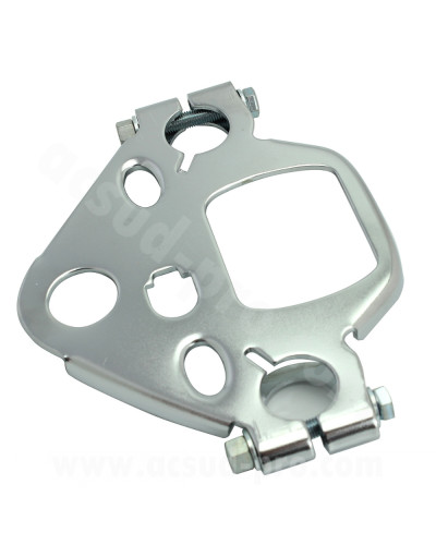 Té de fourche supérieur EBR Peugeot 103 MVL chromé avec 2 vis
