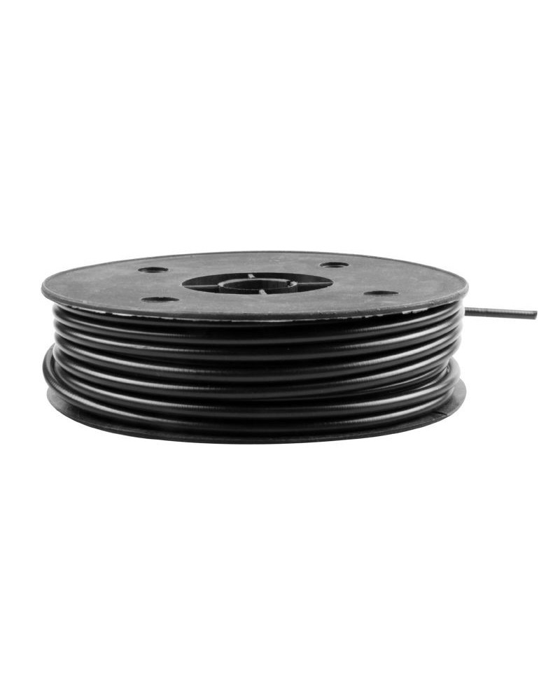 Gaine noire 5 mm Velox fil plat vendue au mètre pour Peugeot 103 MBK 51 Motobécane