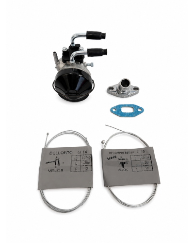 Pack carburateur SHA 15 pipe 15 mm Motobécane moteur AV7
