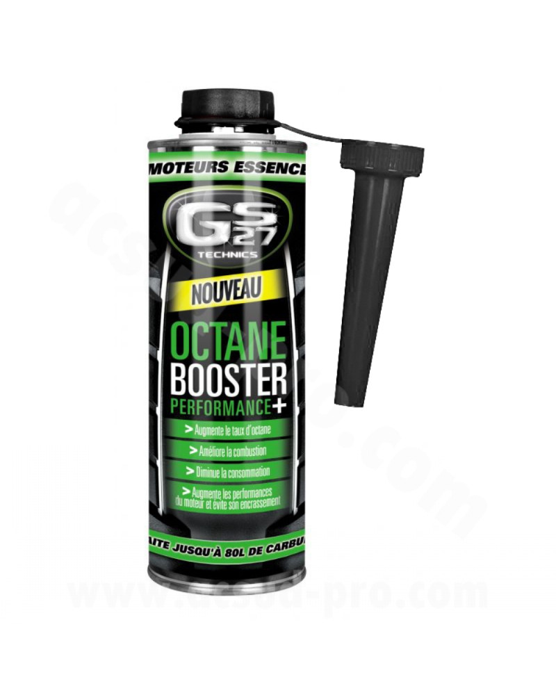 Octane Booster GS27 300 ml additif essence jusqu’à 80 litres