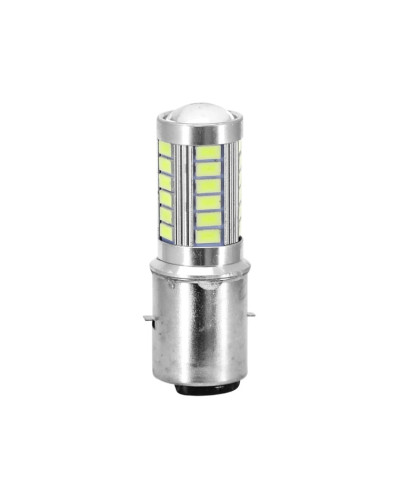 Ampoule LED 12V 12W BA20d SMD blanc brillant 5000-6000K
