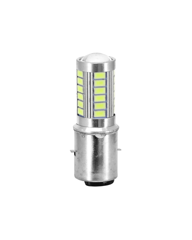 Ampoule LED 12V 12W BA20d SMD blanc brillant 5000-6000K