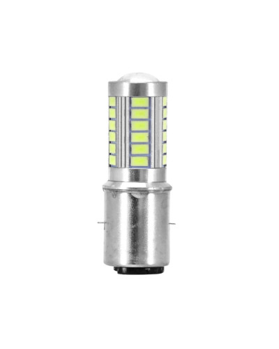 Ampoule LED 12V 12W BA20d SMD blanc brillant 5000-6000K
