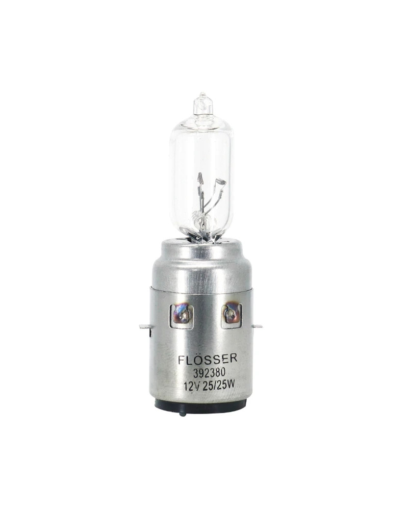 Ampoule halogène Flosser S1 12V 25/25W BA20d blanche pour projecteur