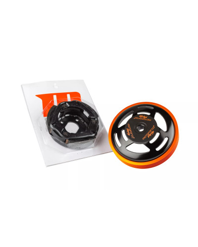 Pack embrayage et cloche Motoforce Racing 107 mm MBK Nitro Booster Yamaha Aerox CPI