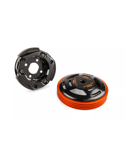Pack embrayage et cloche Motoforce Racing 107 mm MBK Nitro Booster Yamaha Aerox CPI