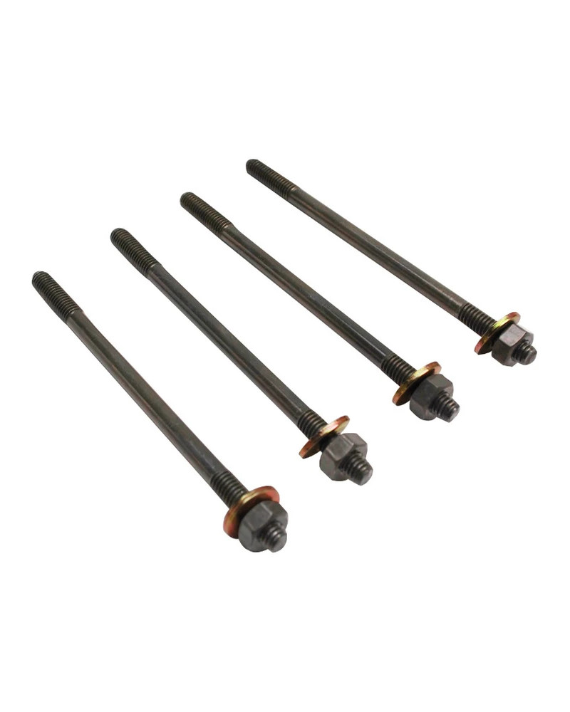 Jeu de 4 goujons cylindre M6x106 MBK Booster Stunt Yamaha BW’S Slider