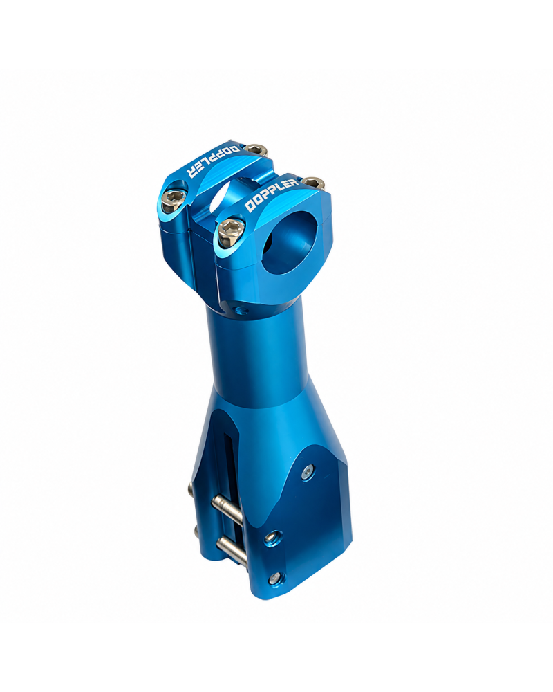 Potence Doppler bleue Booster BW’S Stunt Slider diamètre 22 mm