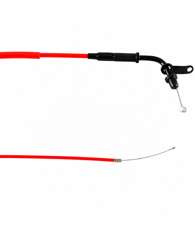 Câble de gaz complet Doppler Téflon rouge Booster BW’S 2004 à 2019