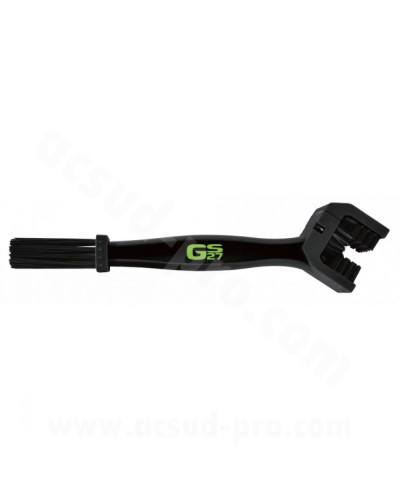 Brosse chaîne GS27 Moto tête 3 faces