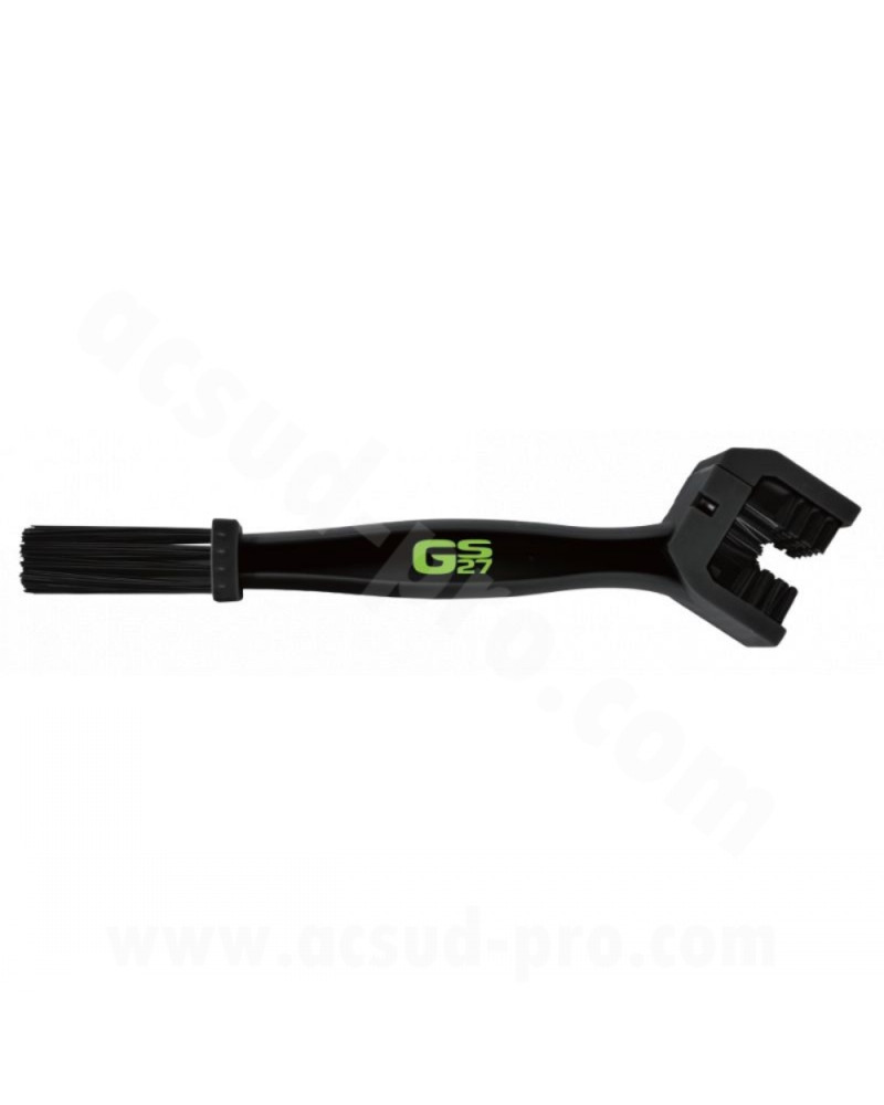 Brosse chaîne GS27 Moto tête 3 faces