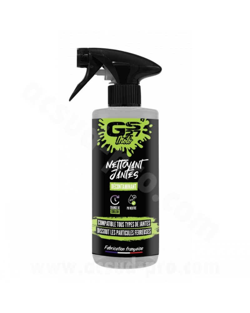 Nettoyant jantes décontaminant GS27 Moto sans acides 500 ml