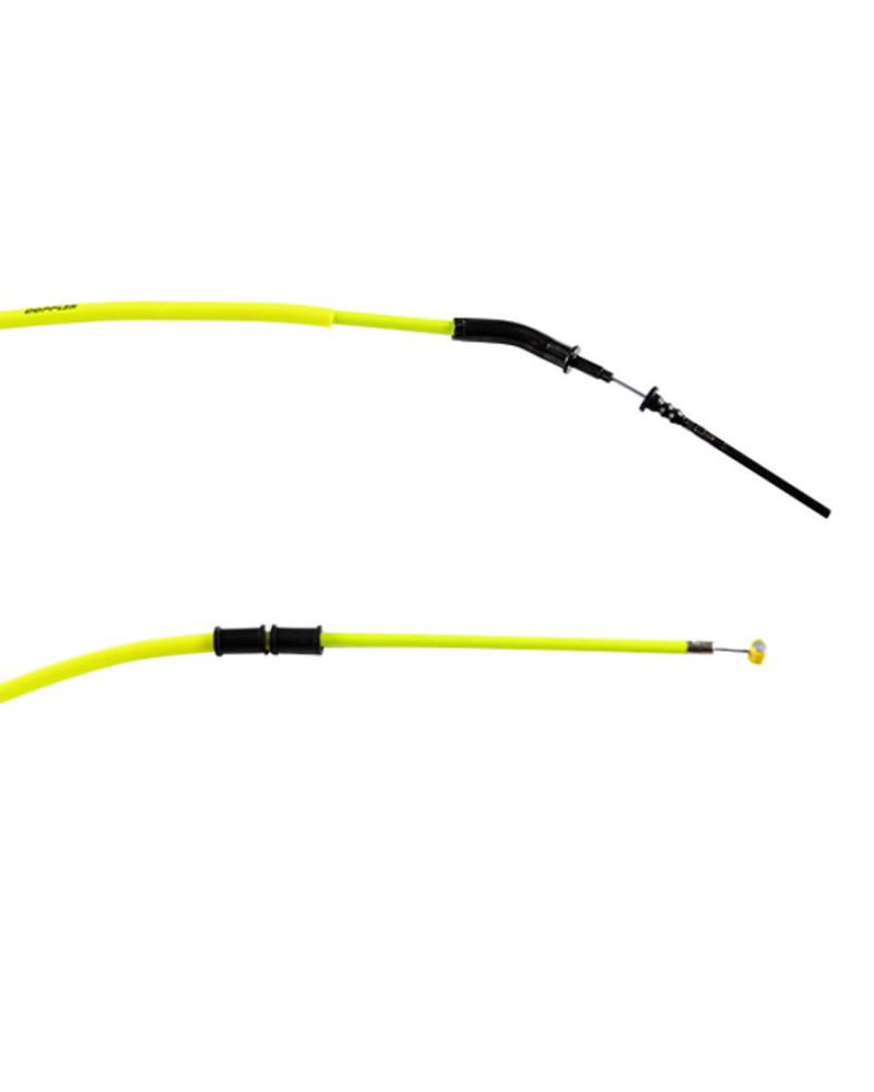 Câble de frein arrière Doppler Téflon jaune fluo Booster BW’S 2004 à 2019