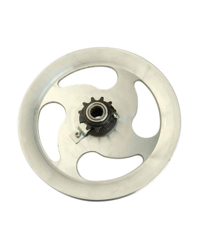 Poulie alu MBK 51 avec 2 cages à aiguilles HK1612 INA