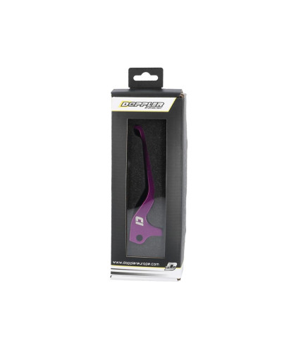 Levier de frein droit Doppler CNC violet Booster Stunt BW’S Slider