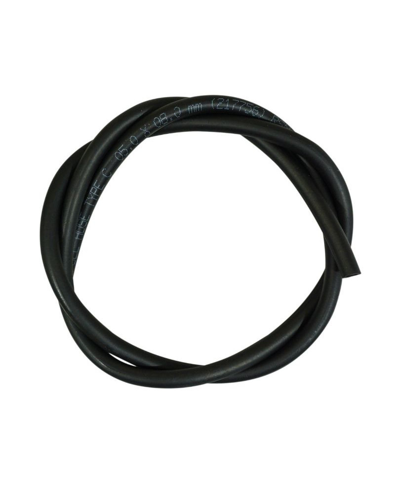 Durite essence NBR 5x8 noire 1 m hydrocarbures huiles fabrication CE