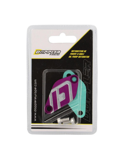 Obturateur pompe à huile Doppler V2 violet AM6 Derbi Euro 2 Euro 3 Euro 4