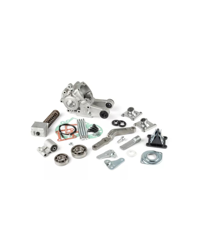 Carter moteur Polini complet avec support moteur intégré pour Peugeot 103 SP MVL