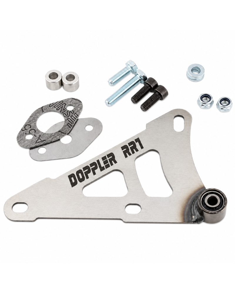 Patte de pot Doppler RR7 complète Booster BW’S Nitro Aerox Ovetto Neos