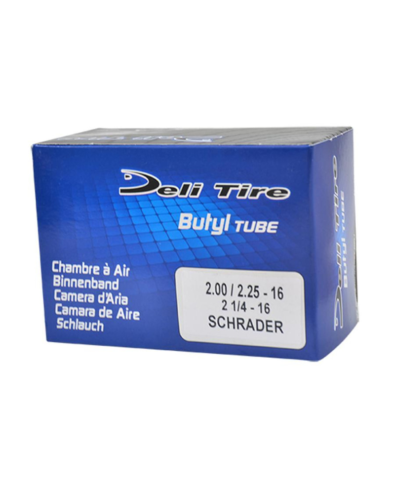 Chambre à air Deli U226S VS 16 pouces 2.00 2.25 valve Schrader