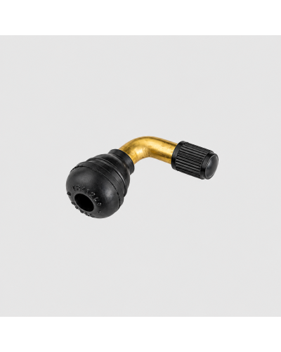 Valve tubeless coudée courte 30 mm pour scooter mobylette moto