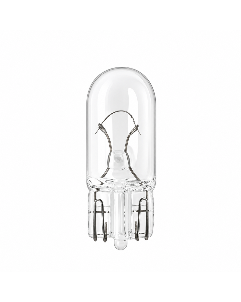 Ampoule Neolux W5W 12V 5W T10 culot verre