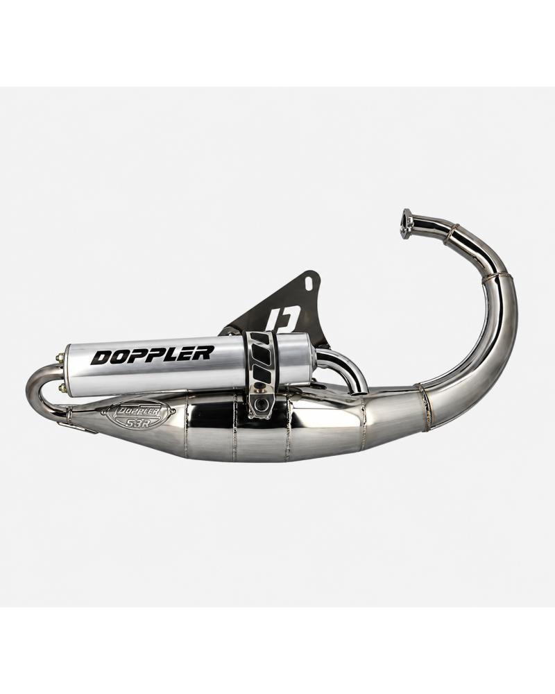 Pot Doppler S3R chromé Booster BW’S Stunt Slider silencieux aluminium
