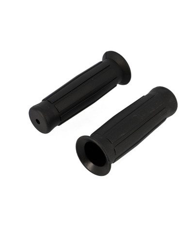 Paire de revêtements de poignées noires type CLB pour Peugeot 103 SP et MVL
