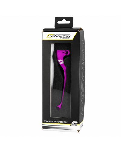 Levier gauche Doppler CNC violet Sherco Rieju Booster BW’S