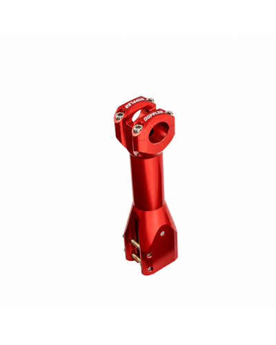 Potence scooter Doppler rouge Ø22 Nitro Aerox Mach-G Jog R Ovetto Neo’s