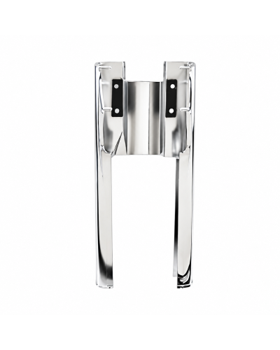 Paire de capotages de fourche chromés Peugeot 103 MVL Vogue