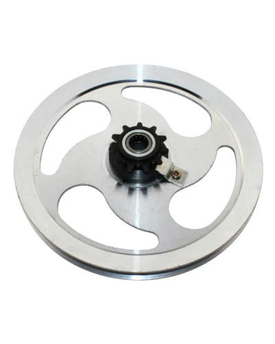 Poulie alu ellipse Peugeot 103 SP MVL Vogue avec pignon 11 dents