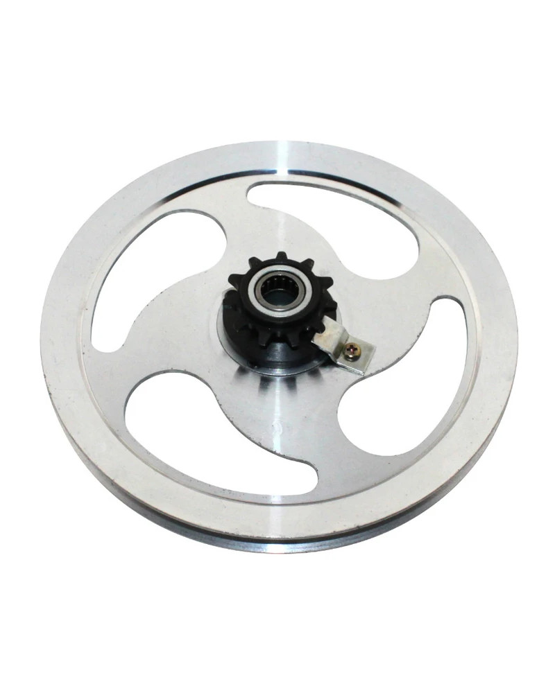 Poulie alu ellipse Peugeot 103 SP MVL Vogue avec pignon 11 dents