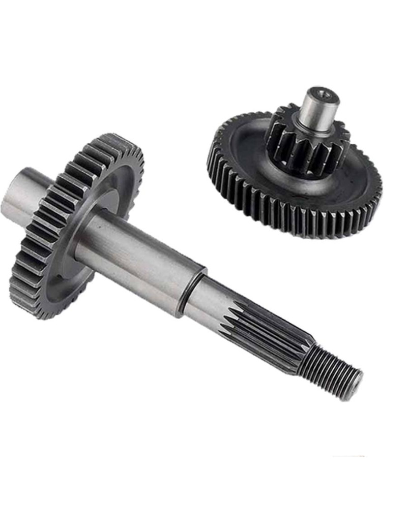 Engrenage transmission Doppler Booster Nitro Aerox 15-39 avec axe roue arrière