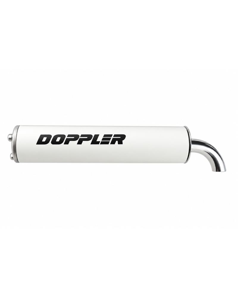 Silencieux cartouche Doppler S3R blanc diamètre 60 mm Booster Speedfight Nitro Typhoon