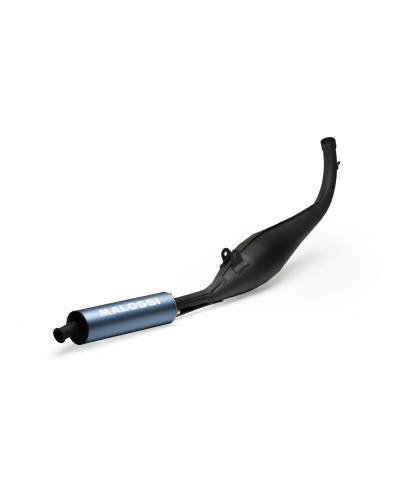Pot d’échappement Malossi VT MBK 51 AV10 noir haute température silencieux alu bleu 3219057