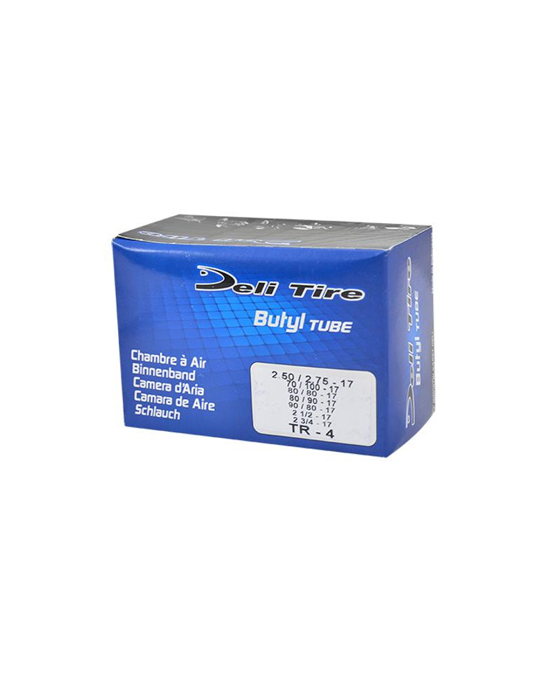 Chambre à air Deli Tire U237T TR4 17 pouces 2.50 2.75