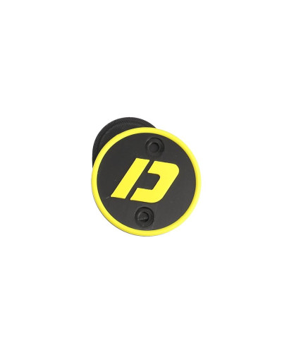Cache obturateur boîte à air Doppler noir jaune Derbi Senda