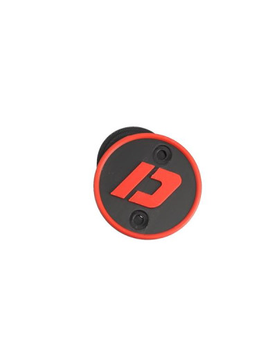 Cache obturateur boîte à air Doppler noir rouge Derbi Senda