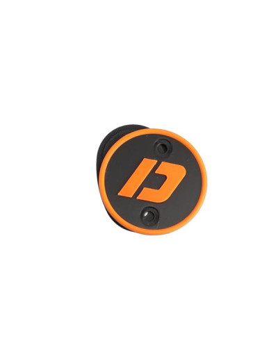 Cache obturateur boîte à air Doppler noir orange Derbi Senda