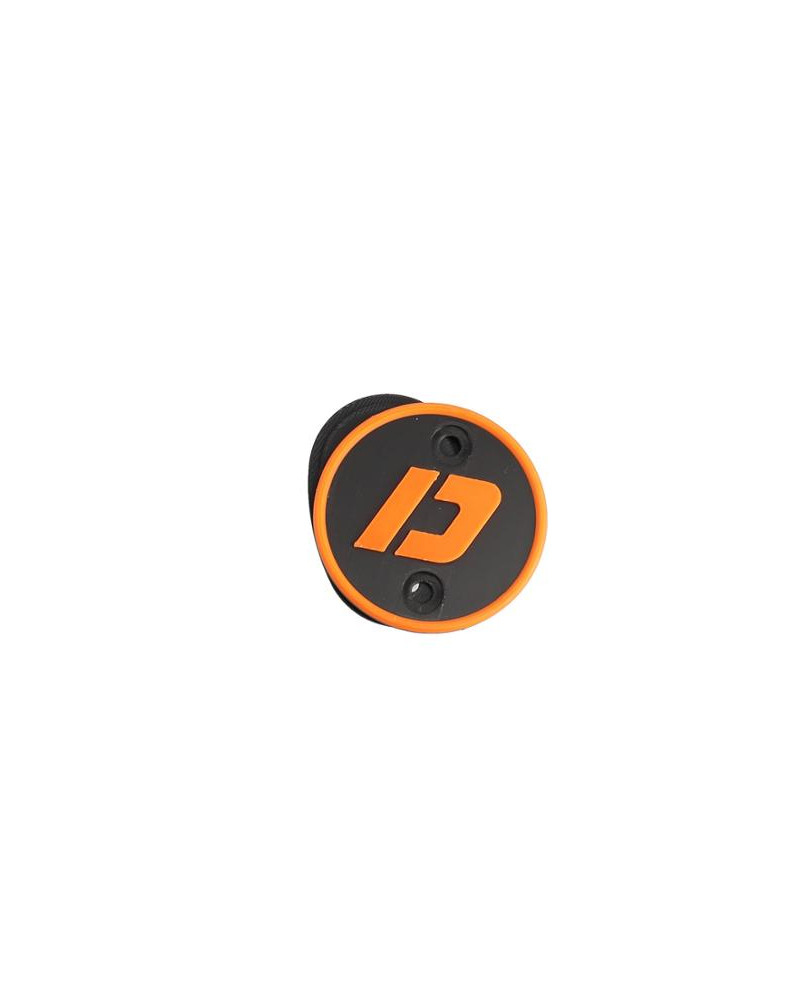 Cache obturateur boîte à air Doppler noir orange Derbi Senda