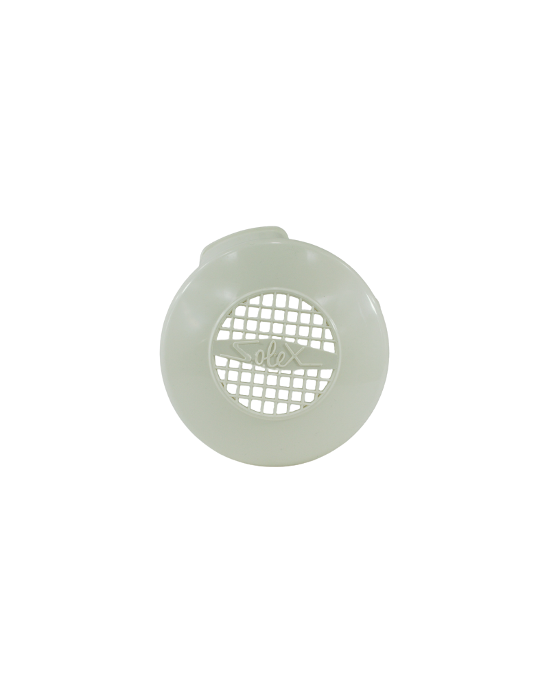 Capot volant magnétique blanc cassé avec marquage Solex pour Solex 3800 5000