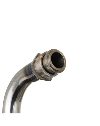 Pot échappement P2R Serpentin verni MBK 51 Motobécane AV10 fixation à vis