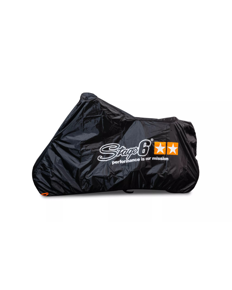 Housse Stage6 Race scooter moto 50 mobylette gris foncé orange