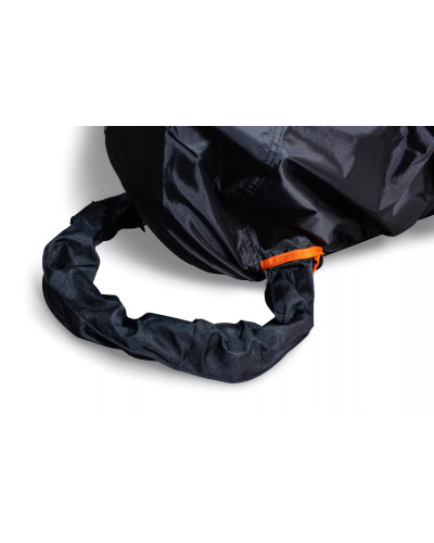 Housse Stage6 Race scooter moto 50 mobylette gris foncé orange