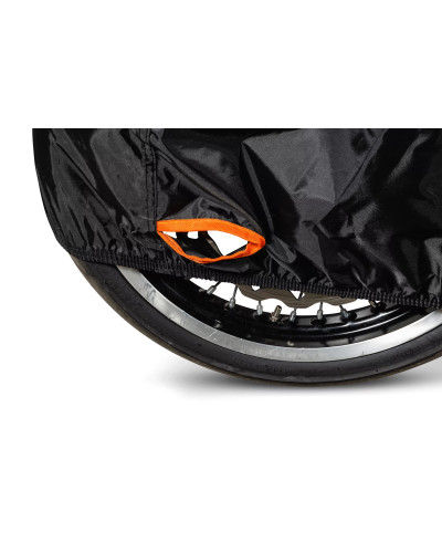 Housse Stage6 Race scooter moto 50 mobylette gris foncé orange