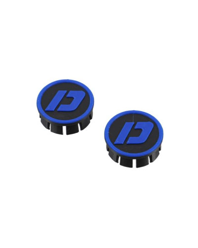 Bouchons de cadre Doppler noir bleu Derbi Senda Aprilia Gilera