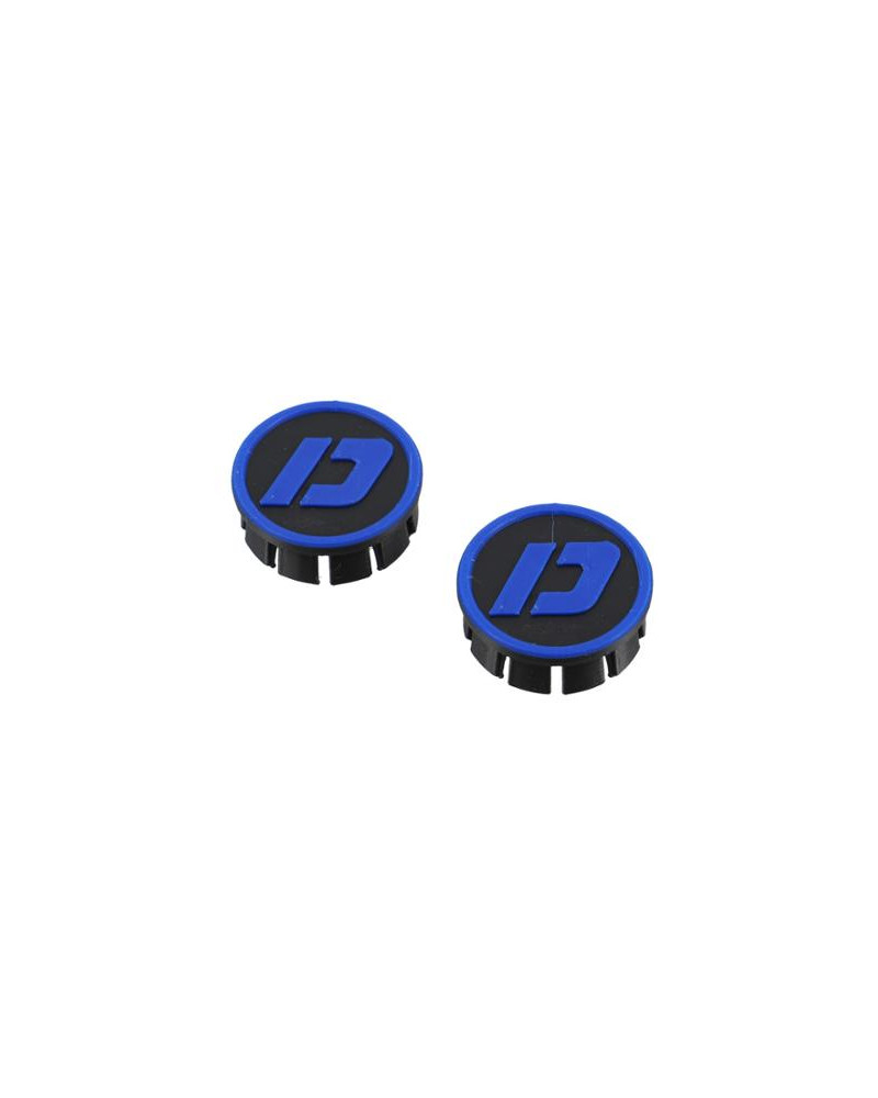 Bouchons de cadre Doppler noir bleu Derbi Senda Aprilia Gilera
