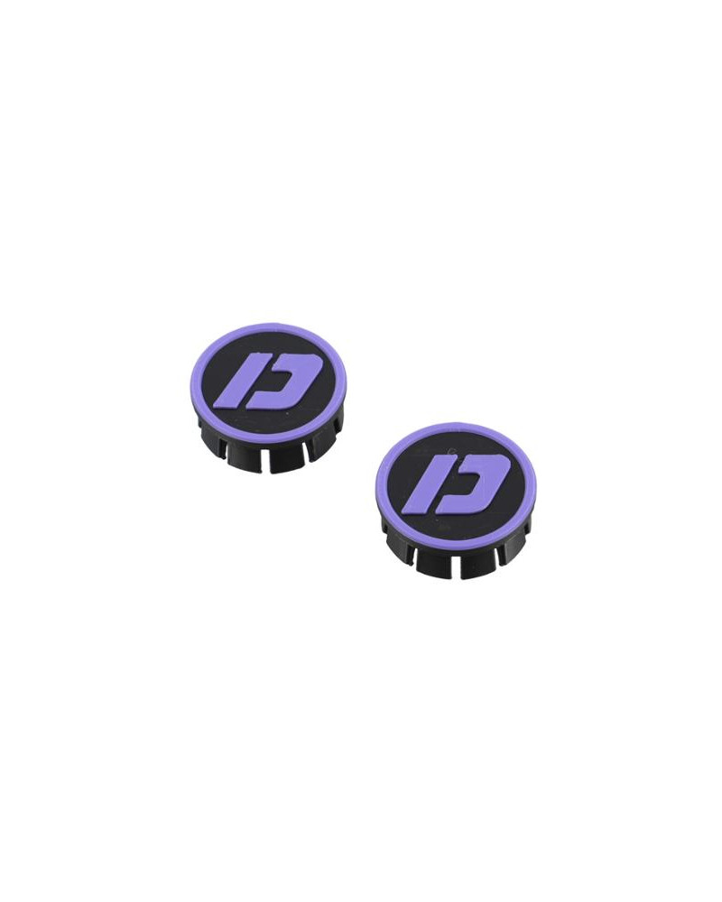 Bouchons de cadre Doppler noir violet Derbi Senda Aprilia Gilera